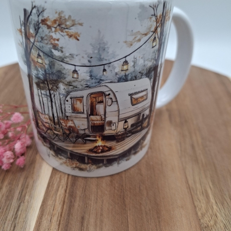 Kaffeetasse Tasse Wohnwagen Camping