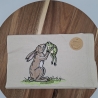 Küchenhandtuch Geschirrtuch Hase Frosch