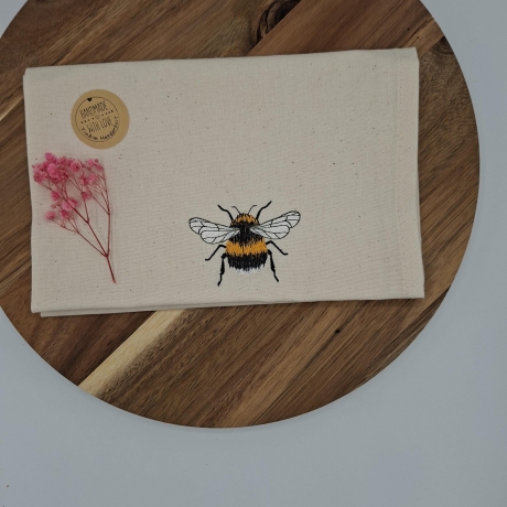 Küchenhandtuch Geschirrtuch Hummel