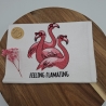 Küchenhandtuch Geschirrtuch Flamingo