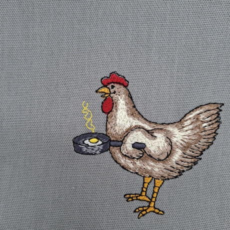 Küchenhandtuch Geschirrtuch Hühner Huhn Hahn