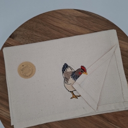Küchenhandtuch Geschirrtuch Huhn