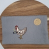 Küchenhandtuch Geschirrtuch Hühner Huhn Hahn