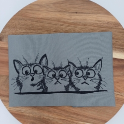 Küchenhandtuch Geschirrtuch Katzen