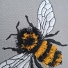 Küchenhandtuch Geschirrtuch Hummel