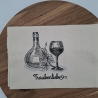 Küchenhandtuch Geschirrtuch Wein Trauben