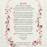 Geschenk Urkunde Meine liebe Mama, Zeichnung mit humorvollem Gedicht, Bild-Präsent für die Mutti, persönlich durch Wunschtext