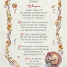 Geschenk Karte Urkunde Sternzeichen Skorpion, Zeichnung mit humorvollem Gedicht, A4 Bild-Präsent für Skorpione, persönlich durch Wunschtext