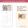 Kunst - Kalender Streifenkalender 2027 mit Sternzeichen