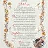 Geschenk Karte Urkunde Sternzeichen Waage, Zeichnung mit humorvollem Gedicht, A4 Bild-Präsent, persönlich durch Wunschtext