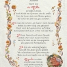 Geschenk Karte Urkunde Sternzeichen Stier, Zeichnung mit humorvollem Gedicht, A4 Bild-Präsent, persönlich durch Wunschtext
