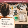 Geschenk Karte Urkunde 90. Geburtstag, Zeichnung mit humorvollem Gedicht, A4 Bild-Präsent