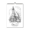 Kunst - Kalender Leipzig 2027 mit Bleistift-Zeichnungen