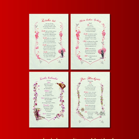 Geschenk Urkunde Heiratsantrag, Zeichnung mit humorvollem Gedicht, Bild-Präsent für den schönsten Moment, persönlich durch Wunschtext