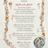 Geschenk Karte Urkunde Sternzeichen Fische, Zeichnung mit humorvollem Gedicht, A4 Bild-Präsent für Fische, persönlich durch Wunschtext