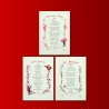 Geschenk Urkunde Liebe ist, Zeichnung mit humorvollem Gedicht, Bild-Präsent für den Partner, persönlich durch Wunschtext