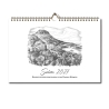 Kunst - Kalender Sachsen 2027 mit Bleistift-Zeichnungen