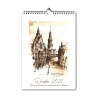Kunst - Kalender Dresden 2027 mit Tusche-Zeichnungen