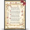 Geschenk Karte Urkunde 80. Geburtstag, Zeichnung mit humorvollem Gedicht, A4 Bild-Präsent