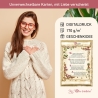Geschenk Karte Urkunde Danke, Zeichnung mit humorvollem Gedicht, A4 Bild-Präsent