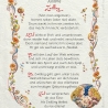 Geschenk Karte Urkunde Sternzeichen Zwilling, Zeichnung mit humorvollem Gedicht, A4 Bild-Präsent, persönlich durch Wunschtext
