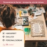 Geschenk Karte Urkunde zur Verabschiedung in die Rente, Zeichnung mit humorvollem Gedicht, A4 Bild-Präsent