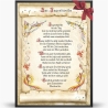 Geschenk Karte Urkunde Jugendweihe, Zeichnung mit humorvollem Gedicht, A4 Bild-Präsent