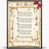 Geschenk Karte Urkunde 18. Geburtstag, Zeichnung mit humorvollem Gedicht, A4 Bild-Präsent