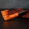 Half-Bent Belgique Bruyere Tabakpfeife / frei Hand geschnitzt 