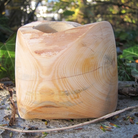 kleine Holzschälchen aus Astgabelung mit toller Maserung