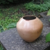 Hartholzschüssel / Deko-Vase / gedrechselt / Kunsthandwerk