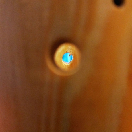 Teelicht Kerzenständer, rund, Kunsthandwerk