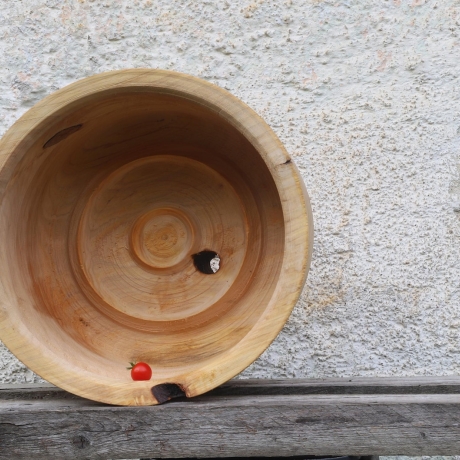 Riesige Holzschalen Durchmesser 50cm Höhe 28cm