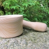 Holz-Mörser / einzigartige Handarbeit / Unikat-Mörser mit Stößel