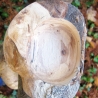 Buchenschale aus Astgabelung mit außergewöhnlicher Maserung