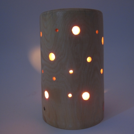 Teelicht Kerzenständer, rund, Kunsthandwerk