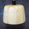 Tannen Holz-Lampenschirm, dünn dass Licht durchscheint