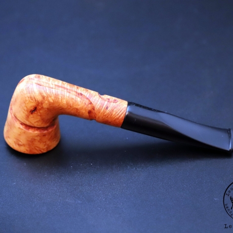 Half-Bent Belgique Bruyere Tabakpfeife / frei Hand geschnitzt 