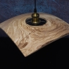quadratischer Lampenschirm aus Eschenholz