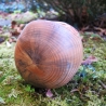 geölte Holzschale aus Kiefer gedrechselt