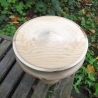 Unikat Dose / Dekorative Vase mit Deckel / Hoch-Dose