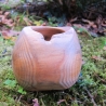 geölte Holzschale aus Kiefer gedrechselt