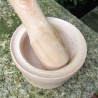 Holz-Mörser / einzigartige Handarbeit / Unikat-Mörser mit Stößel