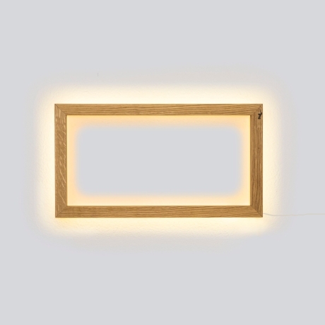 KUKEI small | Wandlampe Wandleuchte LED | Holzlampe modern Design
