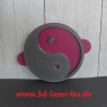 Ton - Keramik Stempel Ying Yang Stempelplatte - Tonstempel