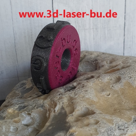 Motivrolle V2 Viel Glück 15mm - Geburtstag - Prägerolle