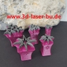 Tonstempel Keramikstempel Stempelset Sterne 2  ( 5er Set )
