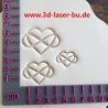 Ton - Keramik Stempel  Set Endless Love 2 (3er Set)