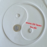 Ton - Keramik Stempel Ying Yang Stempelplatte - Tonstempel