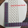 Ton - Keramik Stempel Motivrolle Keltischer Knoten